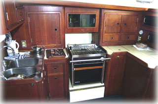 sailboat galley