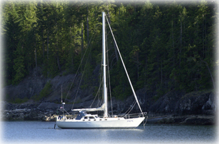 research vessel in texada